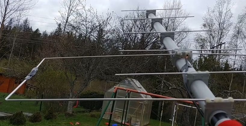 ISS Canavarı Dual Band Moxon Anten